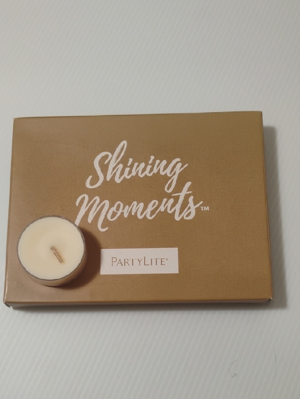 PartyLite Universal Tealight 12 Candles "Vanilla" Scented New In Box